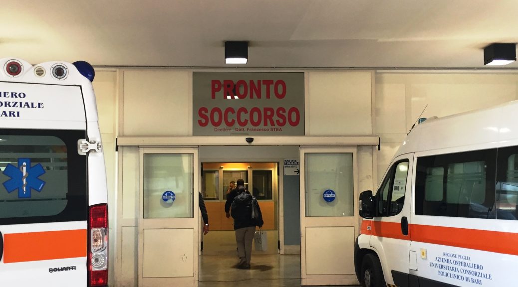 Pronto soccorso policlinico di Bari