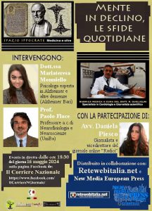 Locandina Menti in declino