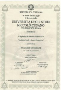 PERGAMENA MASTER MEDICINA LEGALE FOTO